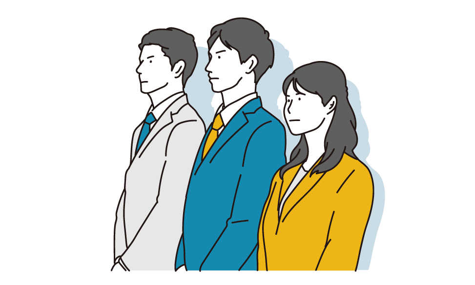 前向きな若手社員イメージ